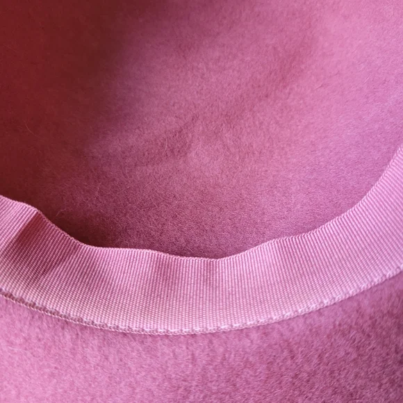 Women's Dusty Mauve Felt Hat - Picture 10 of 14